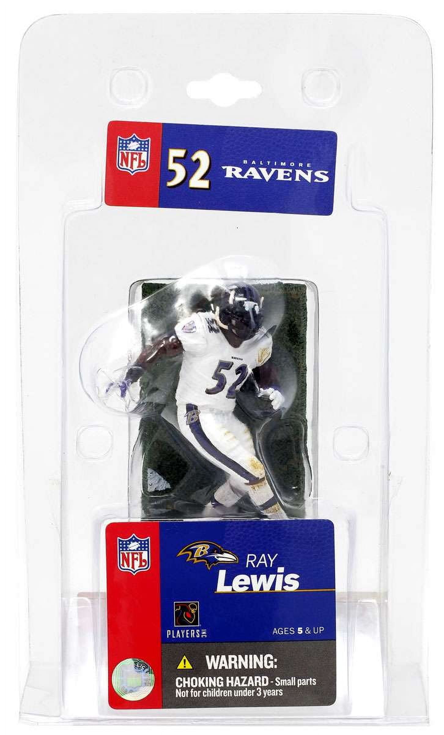 McFarlane NFL Sports Picks 3 Inch Mini Ray Lewis Mini Figure (White Jersey)