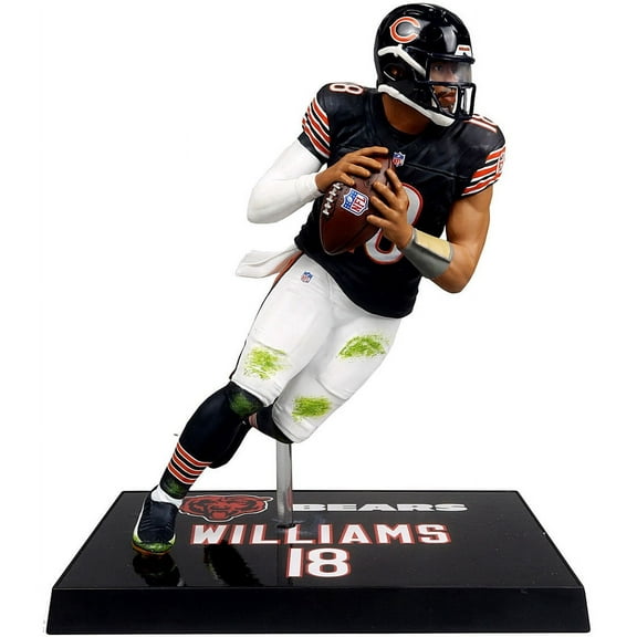 McFarlane NFL Sports Picks Football Caleb Williams Action Figure (Borwn Jersey, Regular Version)