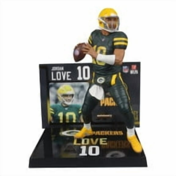 Jordan Love w/Classic Uniform Jersey (NFL: Green Bay Packers) Gold Label 7" Figure McFarlane's SportsPicks #16G
