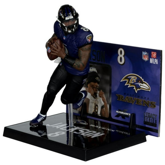 McFarlane NFL Sports Picks Football Lamar Jackson Posed Figure