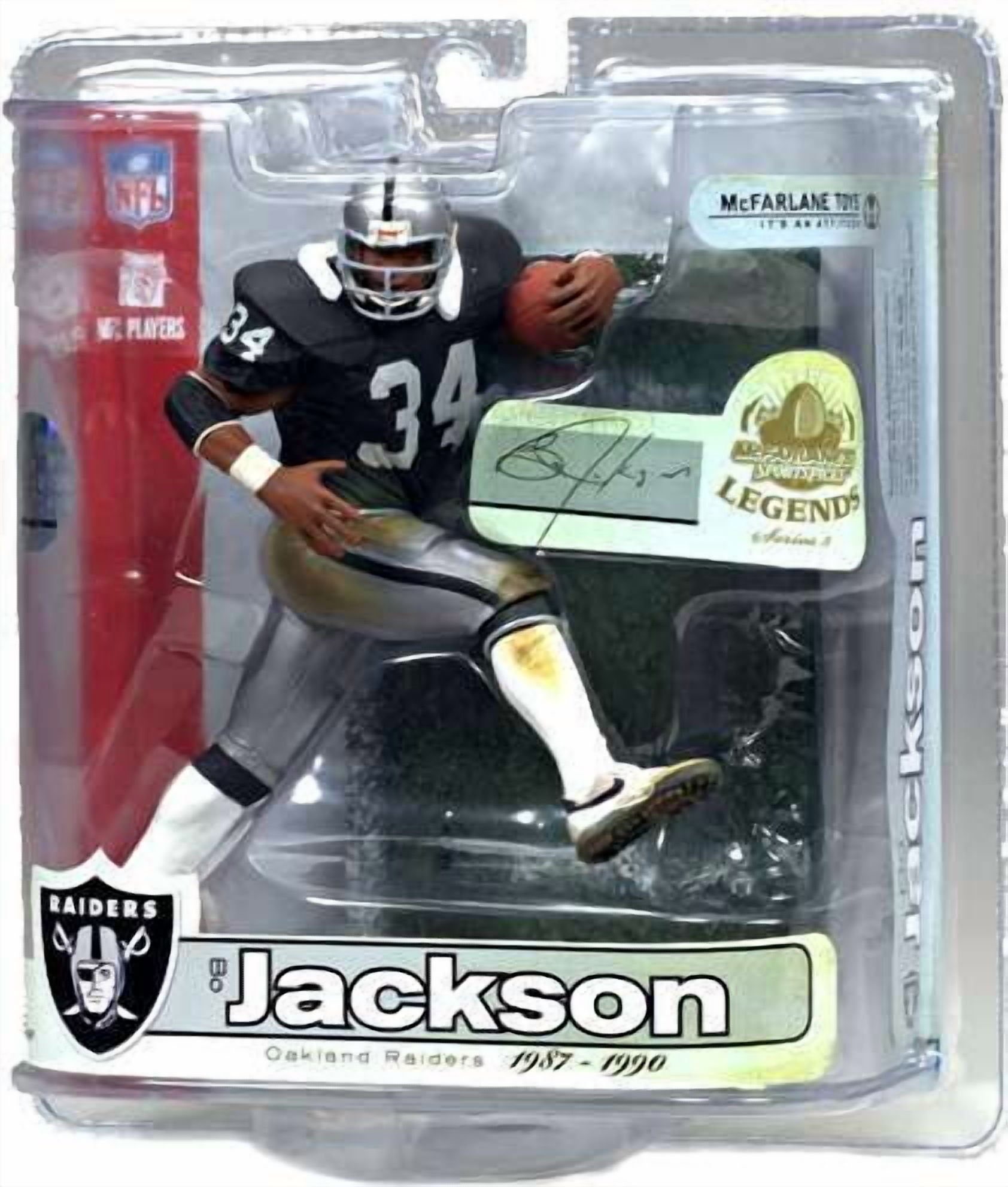 McFarlane NFL Sports Picks Legends Series 3 Bo Jackson Action Figure