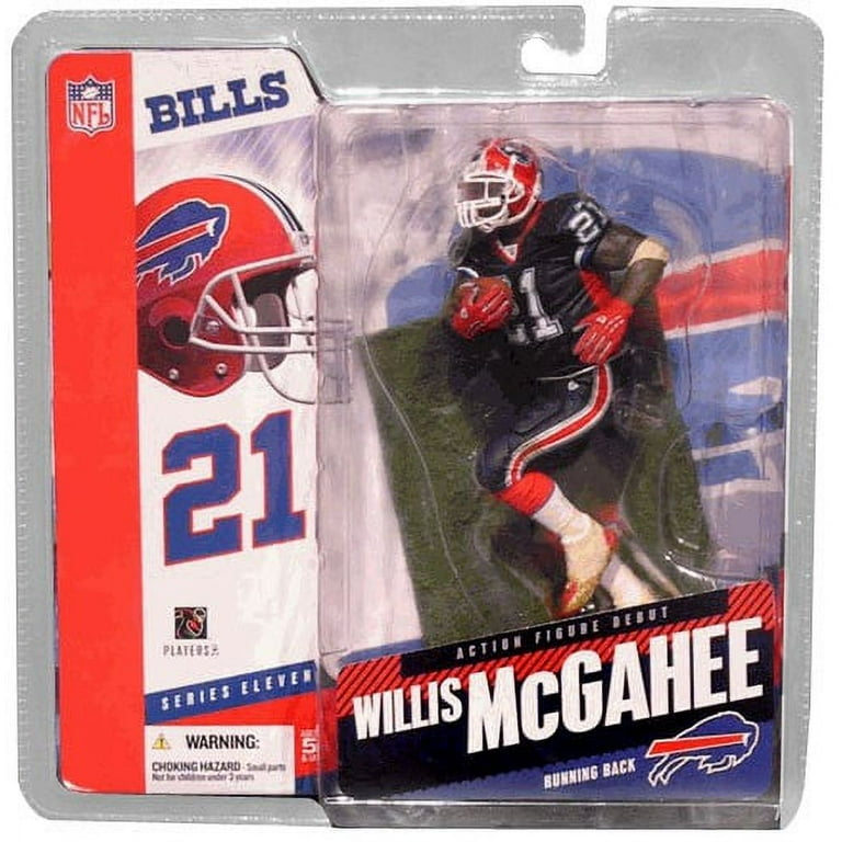 McFarlane NFL Sports Picks Series 11 Willis McGahee Action Figure Blue Jersey