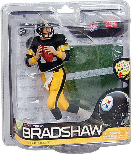 McFarlane NFL Sports Picks Series 26 Terry Bradshaw Action Figure (Black Jersey)