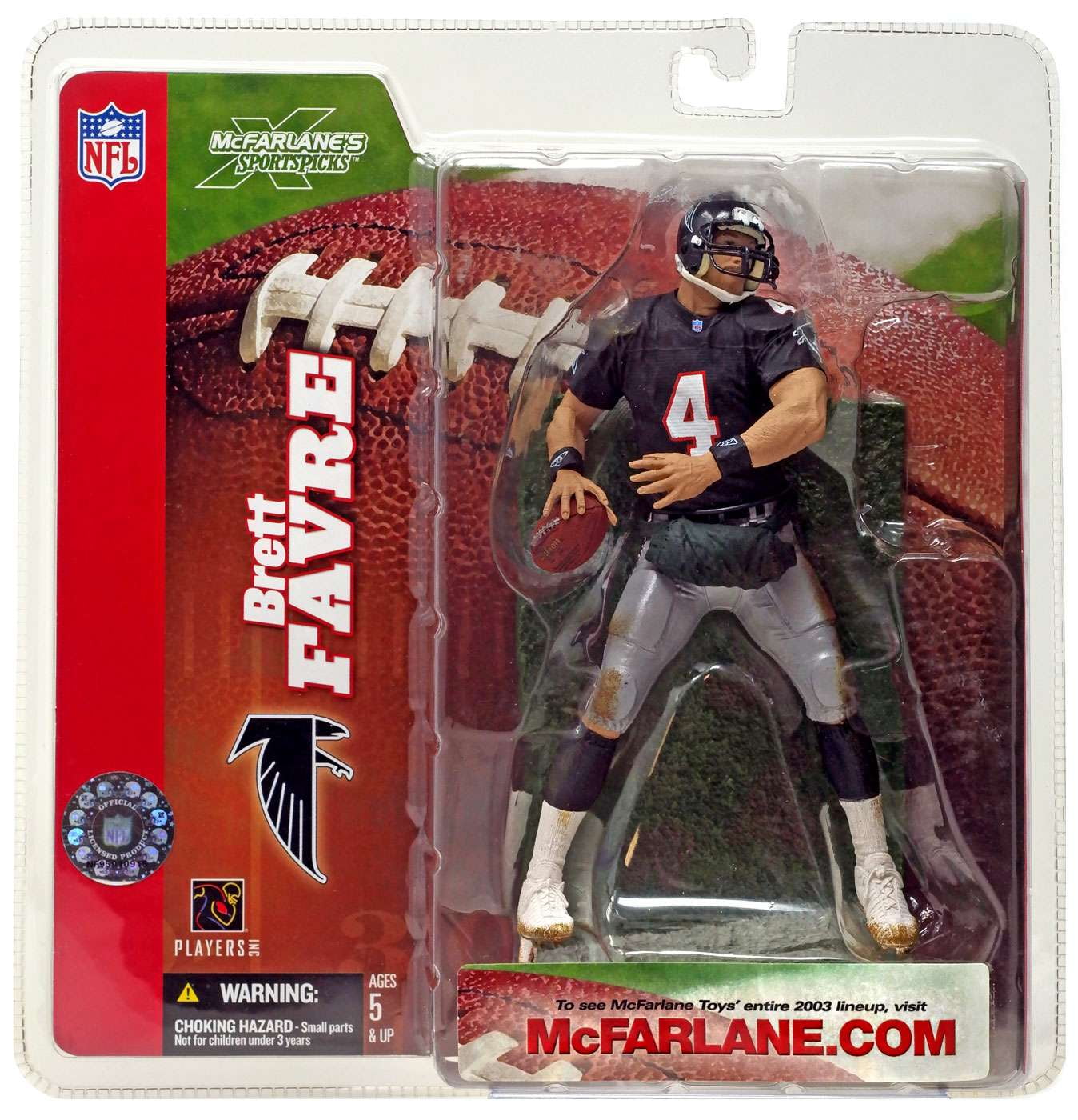 McFarlane NFL Sports Picks Series 6 Brett Favre Action Figure