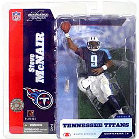 McFarlane NFL Sports Picks Series 8 Steve McNair Action Figure [Blue Jersey]