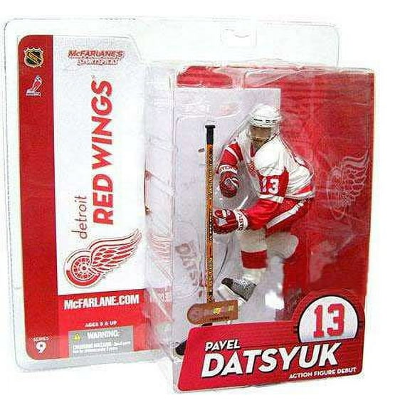 McFarlane NHL Sports Picks Hockey Series 9 Pavel Datsyuk Action Figure (White Jersey)