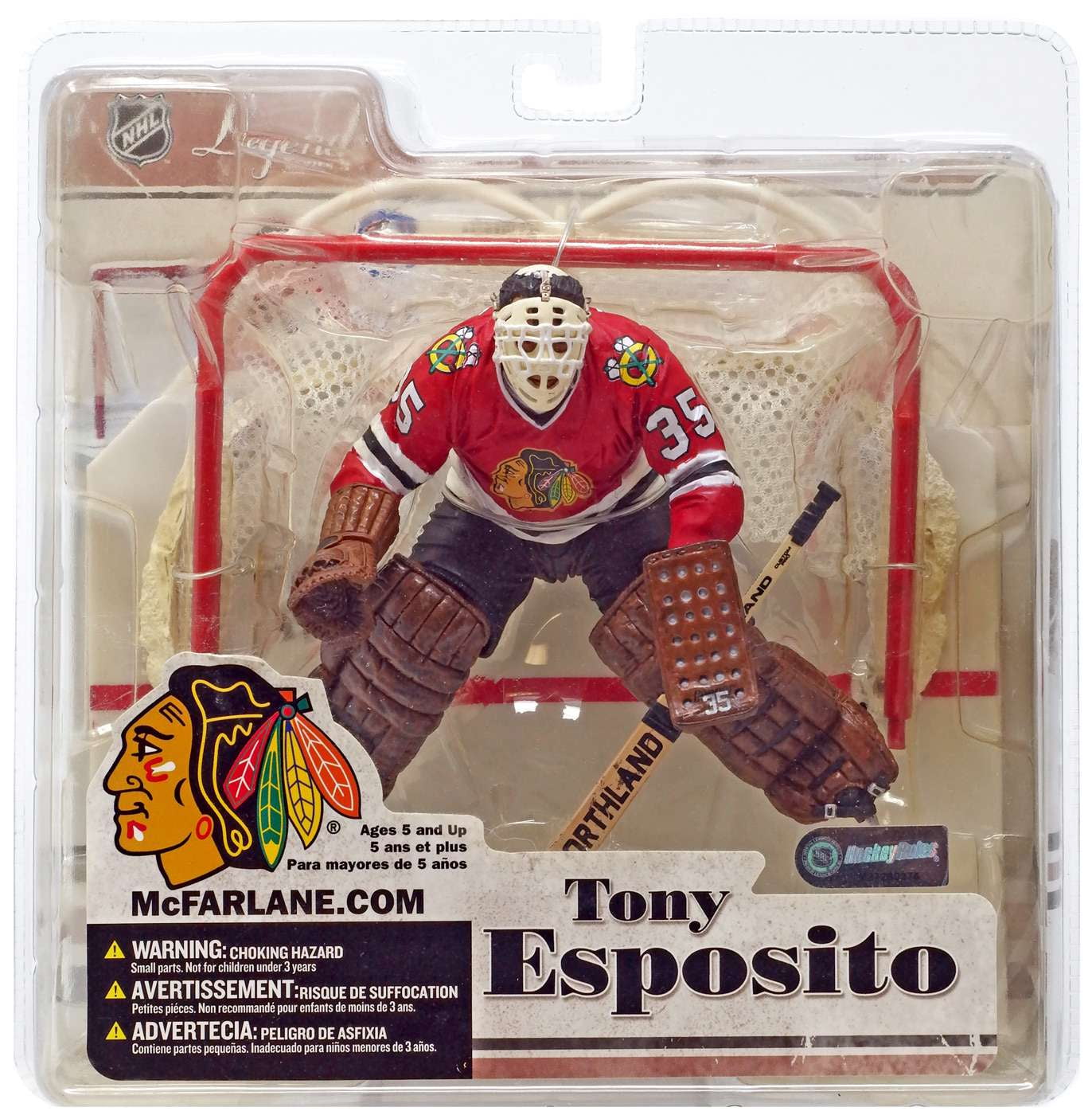 McFarlane NHL Sports Picks Legends Series 3 Tony Esposito Action