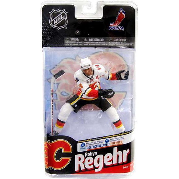 McFarlane NHL Sports Picks Series 24 Robyn Regehr Action Figure (White Jersey No Signature)