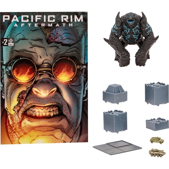 McFarlane - Pacific Rim - 4" Leatherback (Kaiju) Figure Playset & Comic