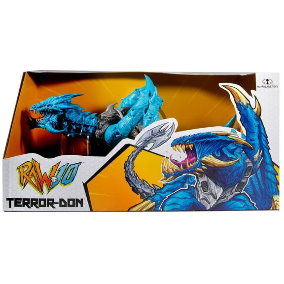 McFarlane Toys Raw10 Terror-Don Action Figure, Blue, Regular Version