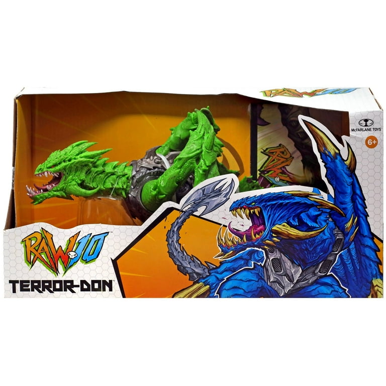 McFarlane Raw10 Terror-Don Action Figure (Green, Chase Version