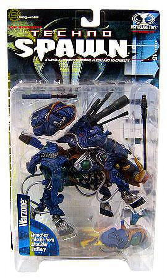 McFarlane Series 15 Techno Spawn Warzone Action Figure