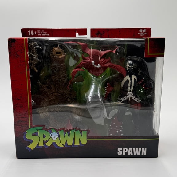 McFarlane Spawn Universe Spawn with Throne Deluxe Box Set