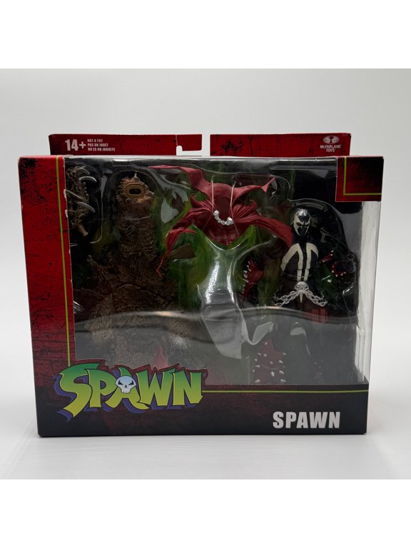 McFarlane Spawn Universe Spawn with Throne Deluxe Box Set