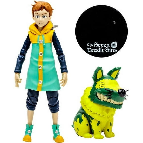 McFarlane - The Seven Deadly Sins - 7" King with Oslo Action Figure, McFarlane Toys, Gifts