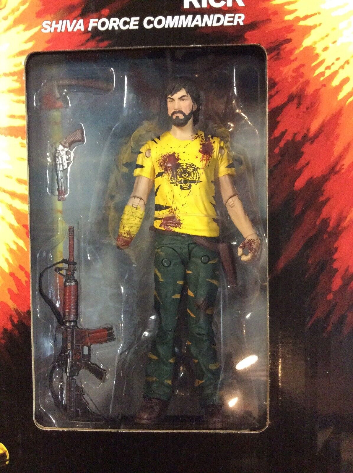 McFarlane The Walking Dead Shiva Force Commander Rick Action Figure