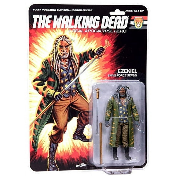 McFarlane The Walking Dead Shiva Force Sensei Ezekiel Action Figure