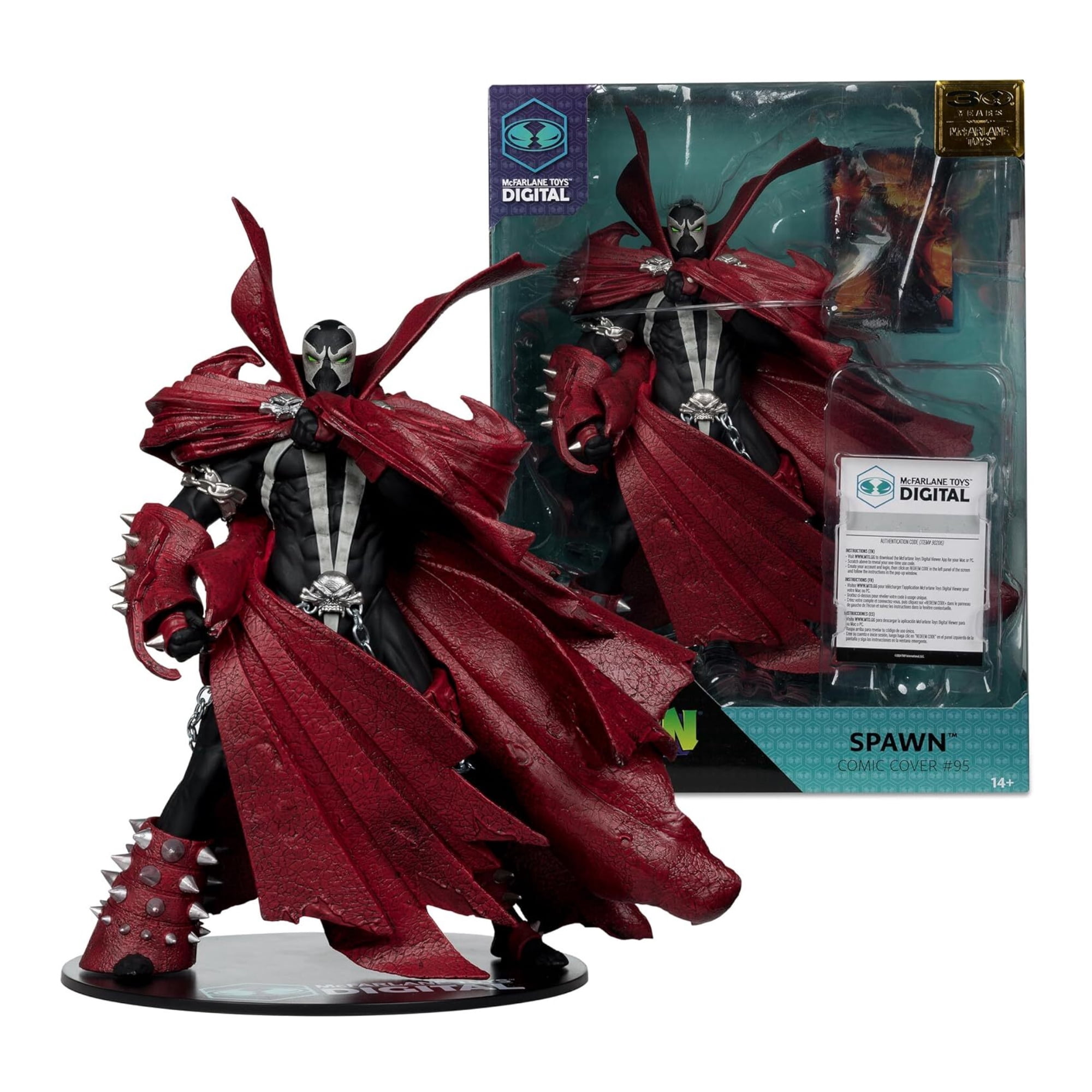 McFarlane Toys - Spawn (Comic Cover No. 95) 1:7 Scale Posed Figure