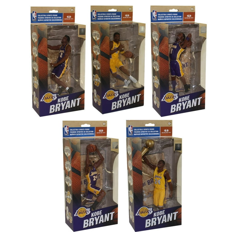 McFarlane Toys Action Figures - KOBE BRYANT Championships SET OF 5