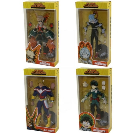 McFarlane Toys Action Figures - My Hero Academia S1 - SET OF 4 (Izuku, All Might +2)