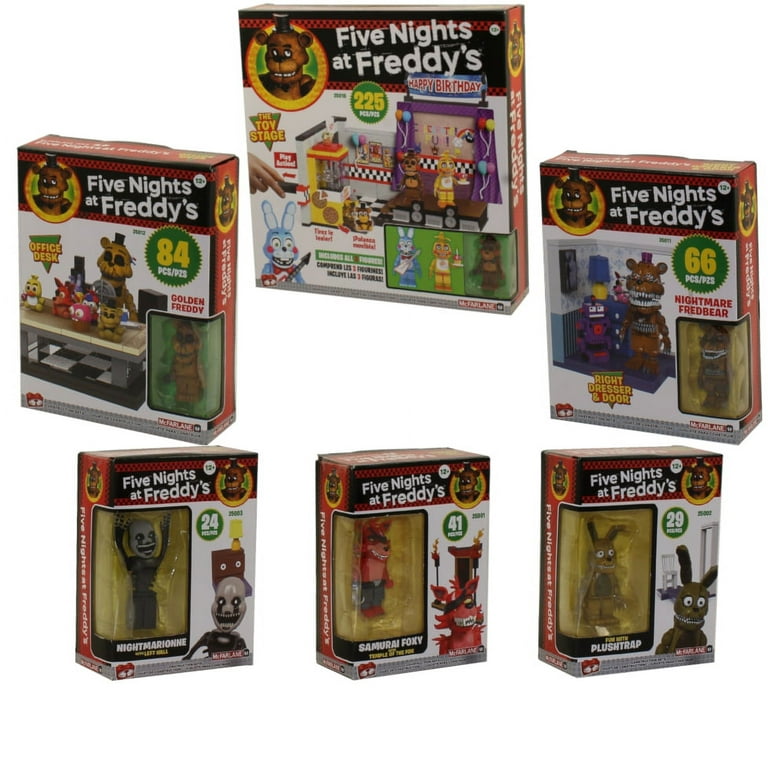 McFarlane Toys Five Nights at Freddy's Fun with Plushtrap Micro Set