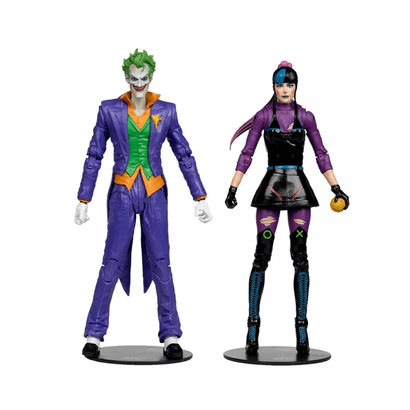 McFarlane Toys DC Collector The Joker and Punchline Autograph Action Figures