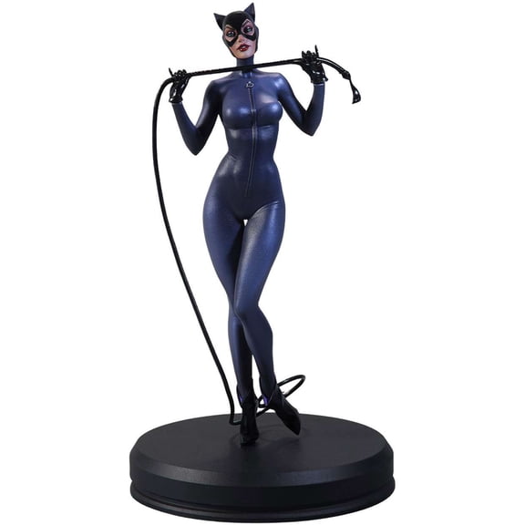 McFarlane Toys DC Direct Catwoman Statue Action Figures, Resin Purple