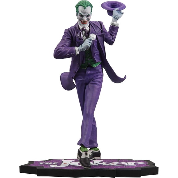 McFarlane Toys - DC Direct The Joker by Alex Ross (The Joker Purple Craze) 1:10 Scale Resin Sta