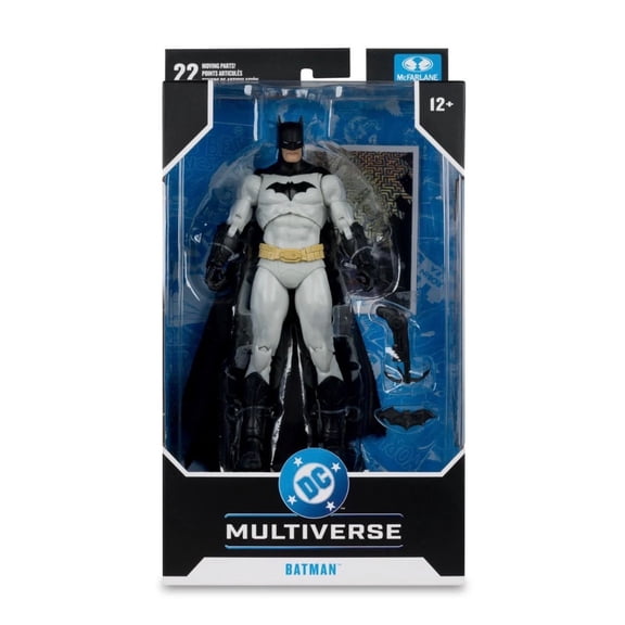 McFarlane Toys DC Multiverse Batman Action Figure Classic Comic-Book Style 22 Points of Articulation
