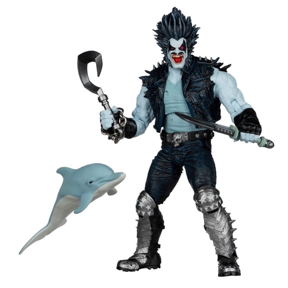 McFarlane Toys DC Multiverse Lobo Collector Edition Action Figure, 7-Inch Scale, Articulated, Includes Accessories (Standard Version)