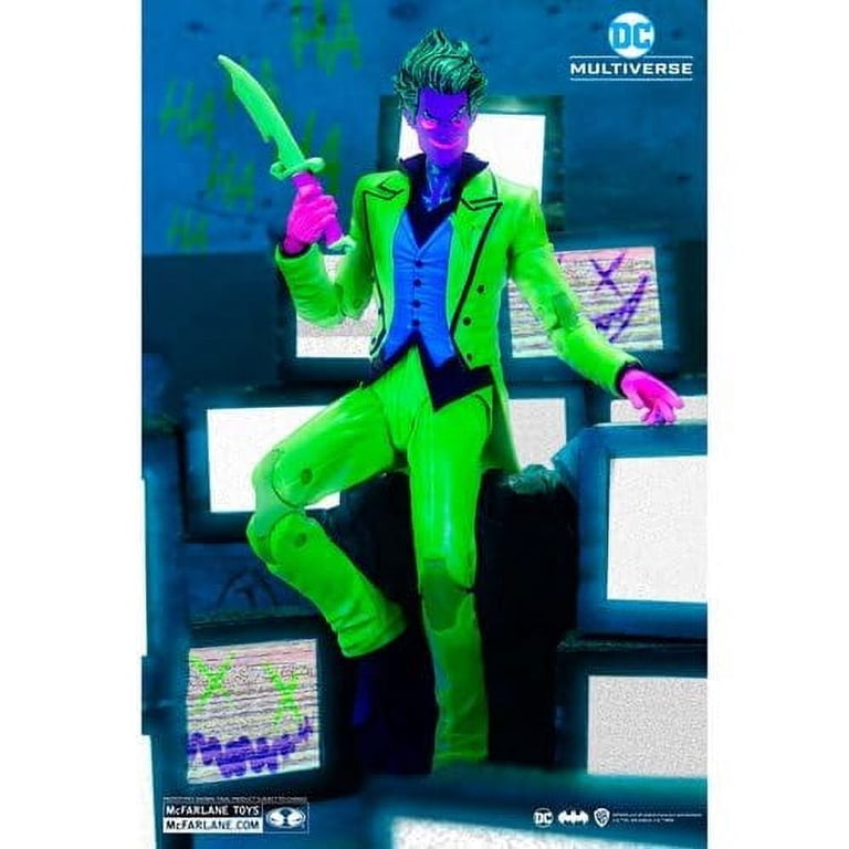McFarlane Toys DC Multiverse The Joker Action Figure Black, 7