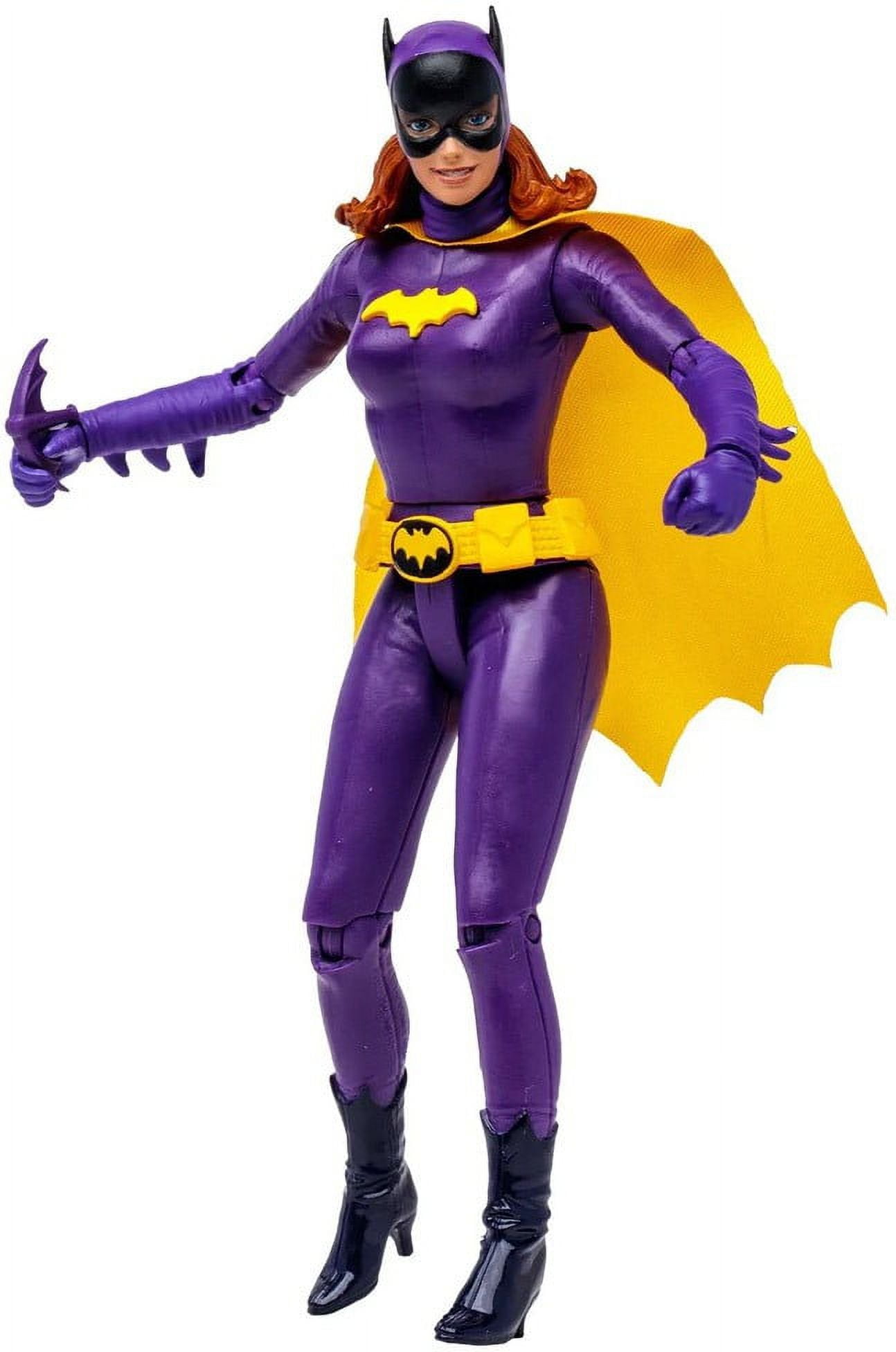 McFarlane Toys DC Retro Action Figure, Batgirl, 6 Inch, Purple