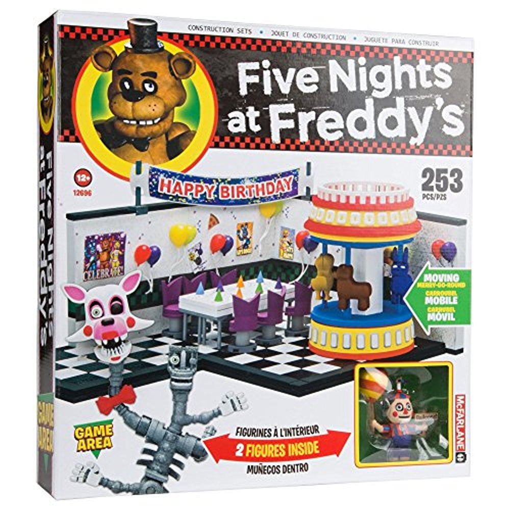 FNAF McFarlane” Freddy Fazbear Parts & Service Mini Construction