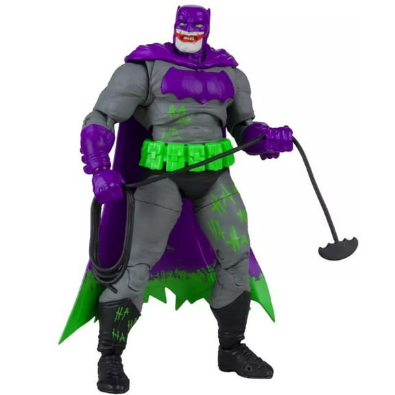 McFarlane Toys Gold Label Collection Batman Action Figure, Jokerized, Dark Knight Returns