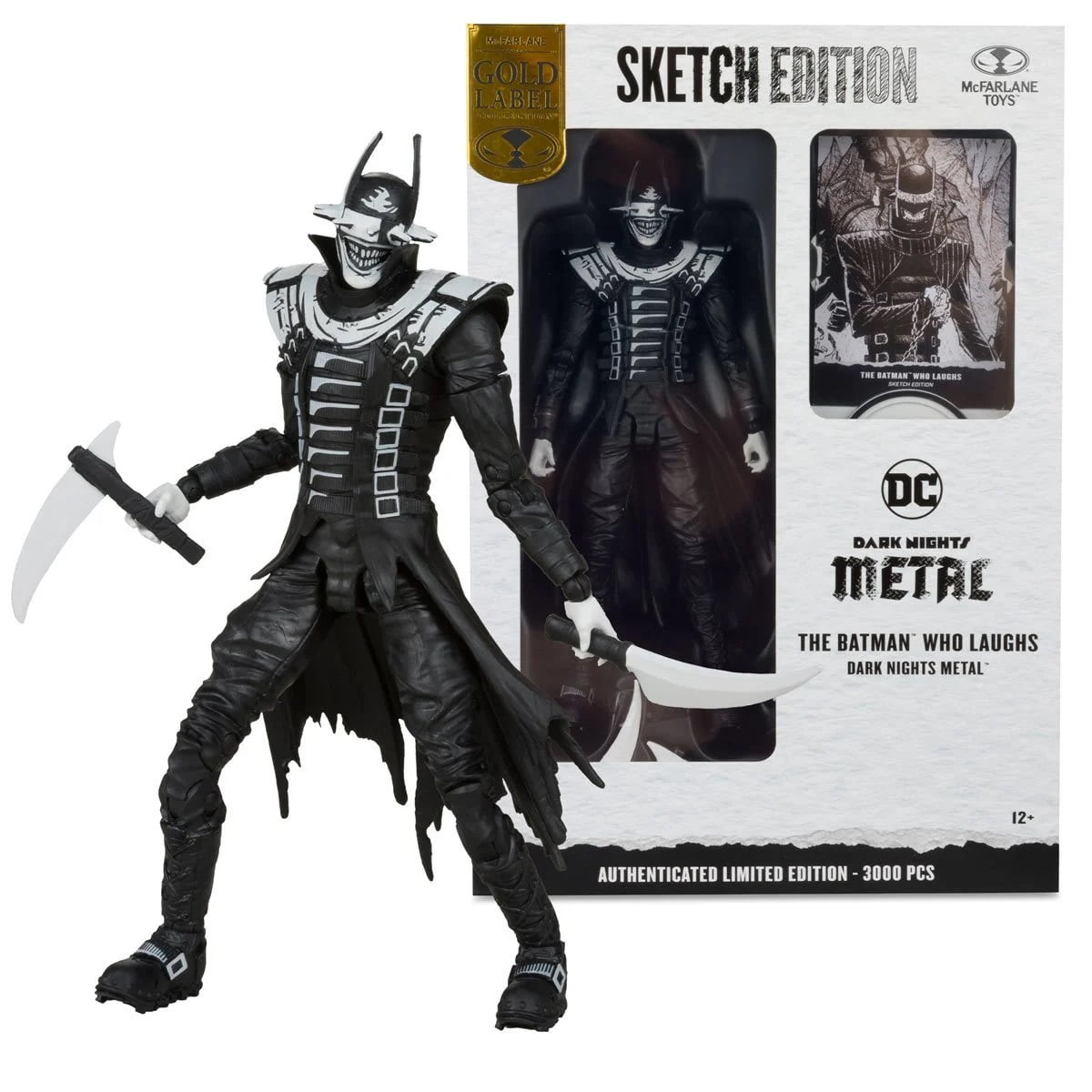 McFarlane Toys DC Multiverse Batman Who Laughs Sketch Edition 7 In ...