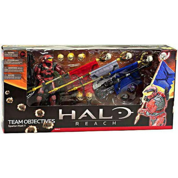 McFarlane Toys Halo Reach Halo Reach Series 6 Team Objectives Action Figure Set