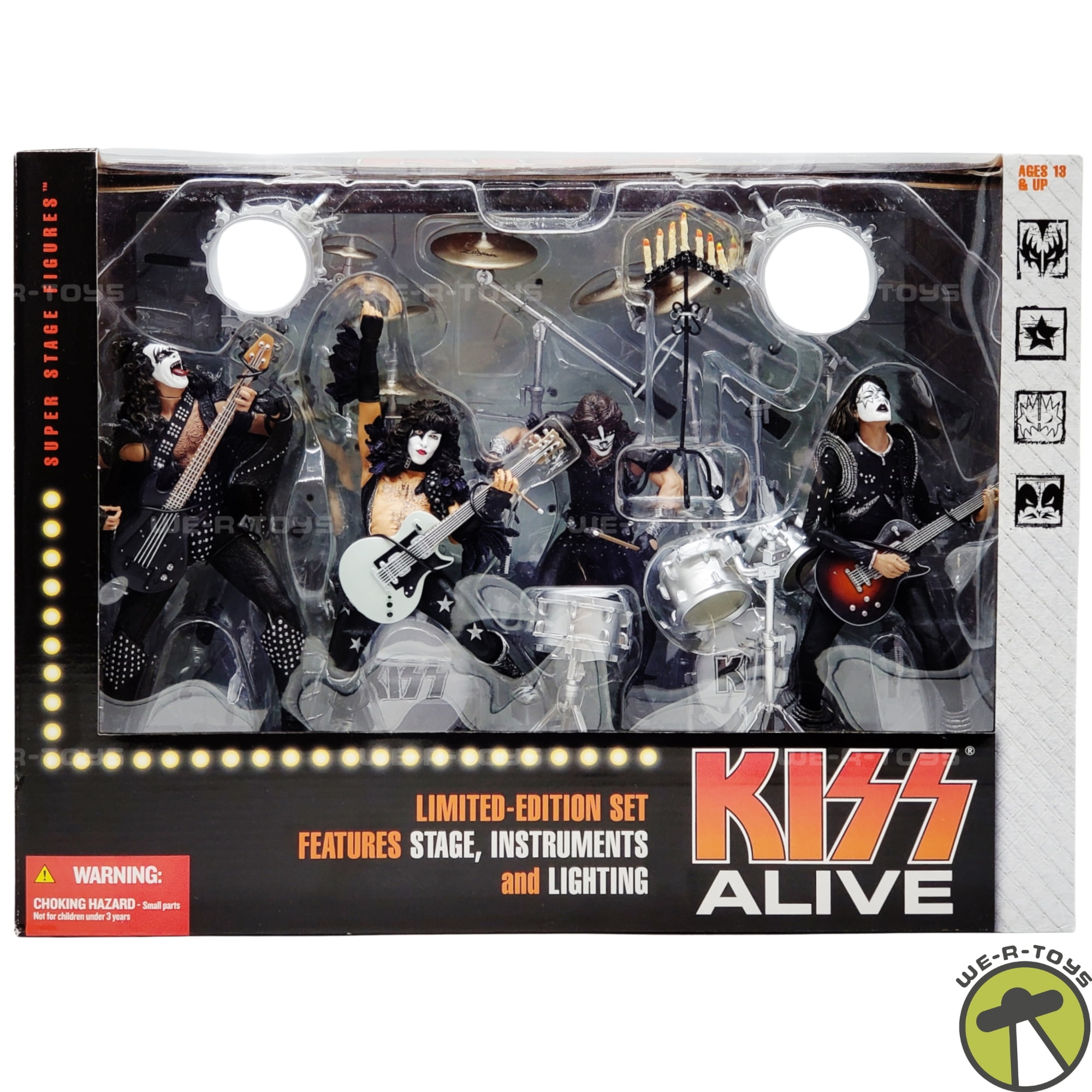 McFarlane Toys KISS ALIVE Deluxe Boxed Set Action Figures McFarlane Toys KISS ALIVE Deluxe Boxed Set Action Figures