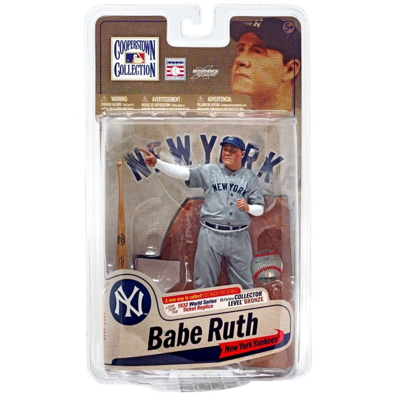 McFarlane Toys MLB Cooperstown Collection Series 7 Babe Ruth Action Figure