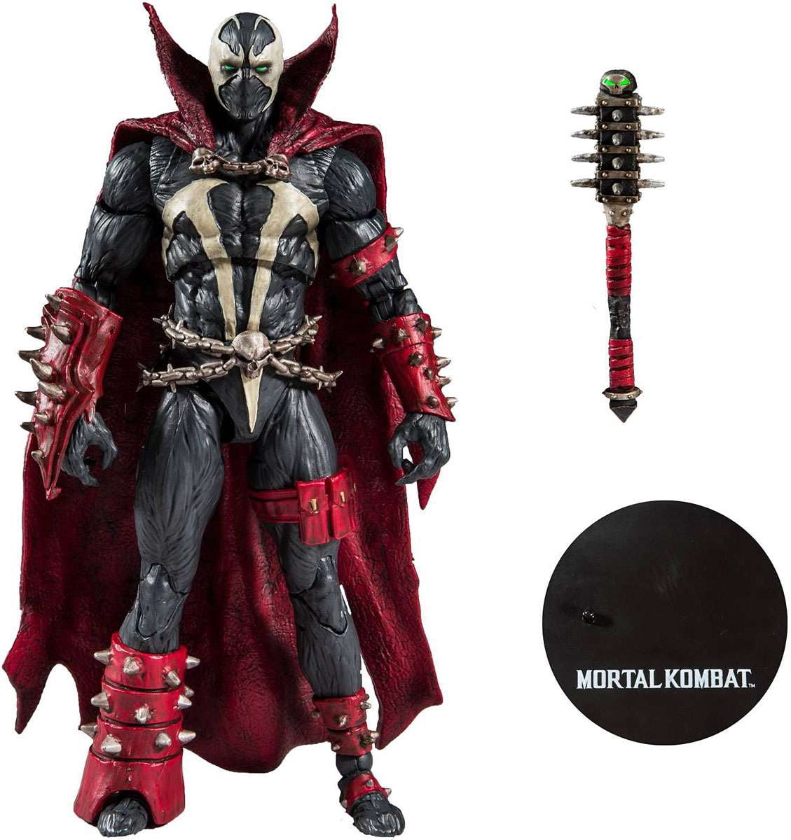 McFarlane Toys Mortal Kombat Spawn Action Figure Set with Mace, 3
