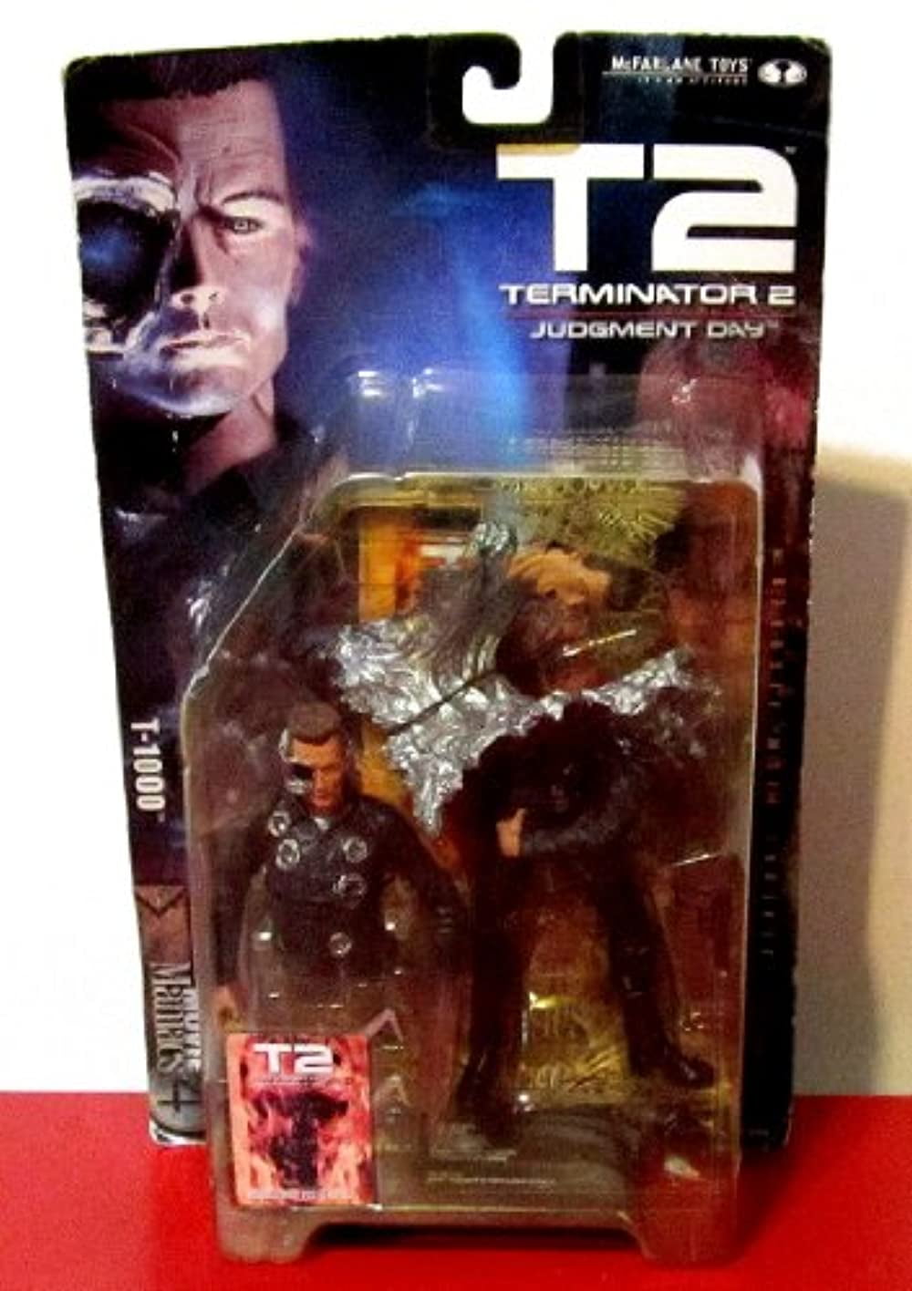 McFarlane Toys Movie Maniacs 4 Terminator 2 T 1000 Action