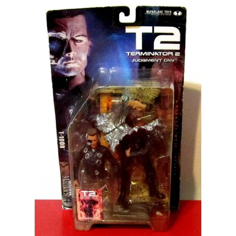 T800フィギュアMcFARLANE TOYS ターミネーター2 McFarlane Toys Terminator 2 T-800 - Movie Maniacs 4 Judgment