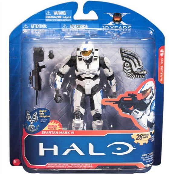 McFarlane Toys Spartan Mark VI (White/Blue)