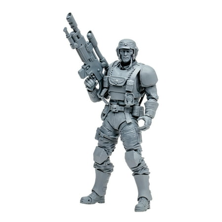 McFarlane Toys Warhammer 40k Darktide Veteran Guardsman Artist Print - 7 in Collectible Figure