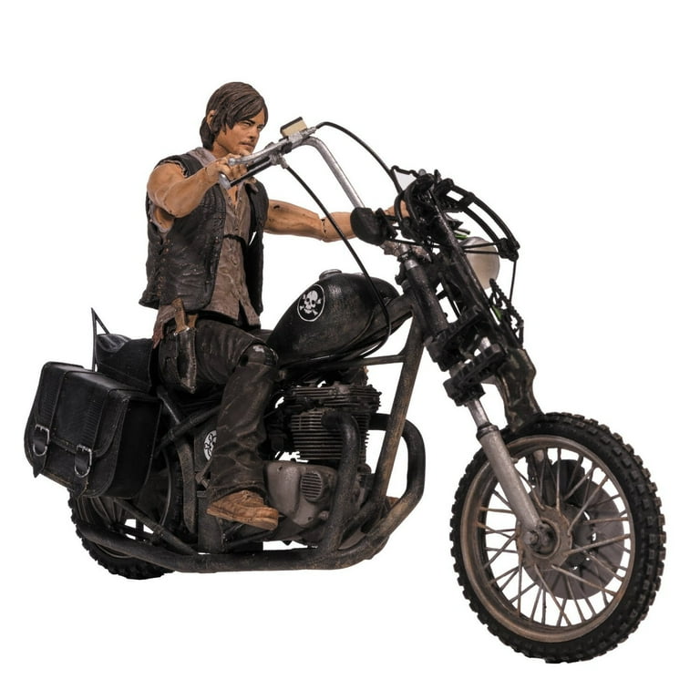特撮 The Walking Dead TV Series Action Figure Daryl Dixon &amp; Chopper McFarlane Toys the Walking Dead TV Daryl Dixon Action Figure