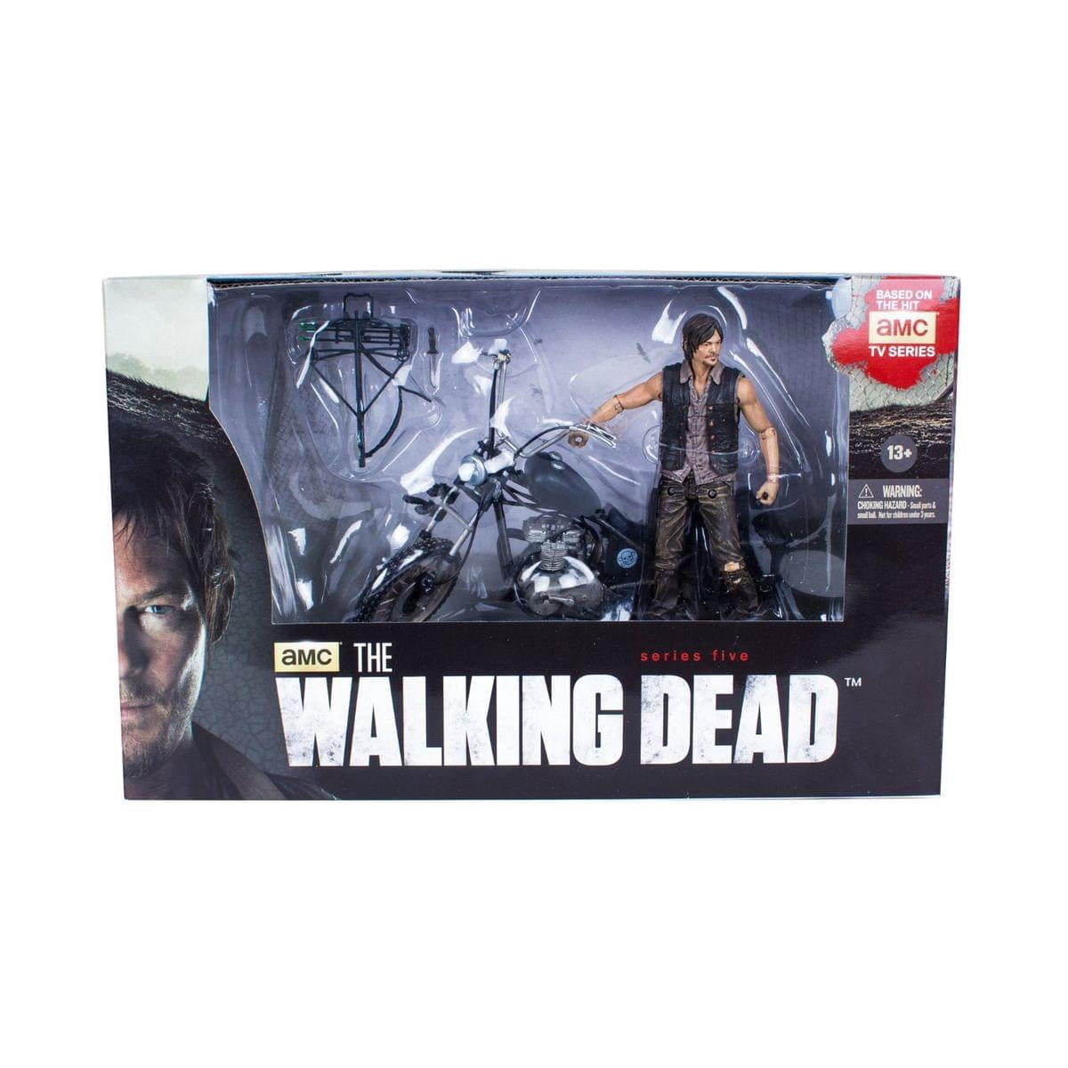 WALKING DEAD フィギュア ダリル・ディクソン with チョッパー McFarlane Toys the Walking Dead TV Daryl Dixon Action Figure with