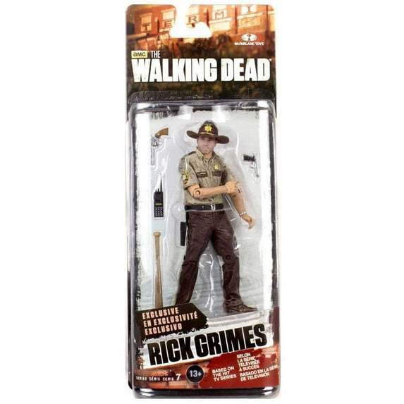 McFarlane Walking Dead Series 7 Rick Grimes, 5" Action Figure