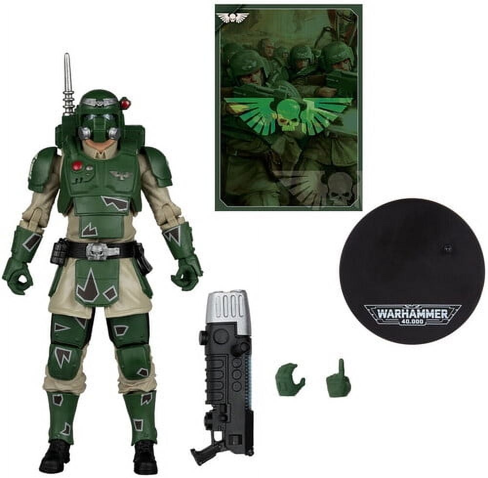 McFarlane - Warhammer 40K - Astra Militarum  - 7" Kasrkin Action Figure, McFarlane Toys, Gifts