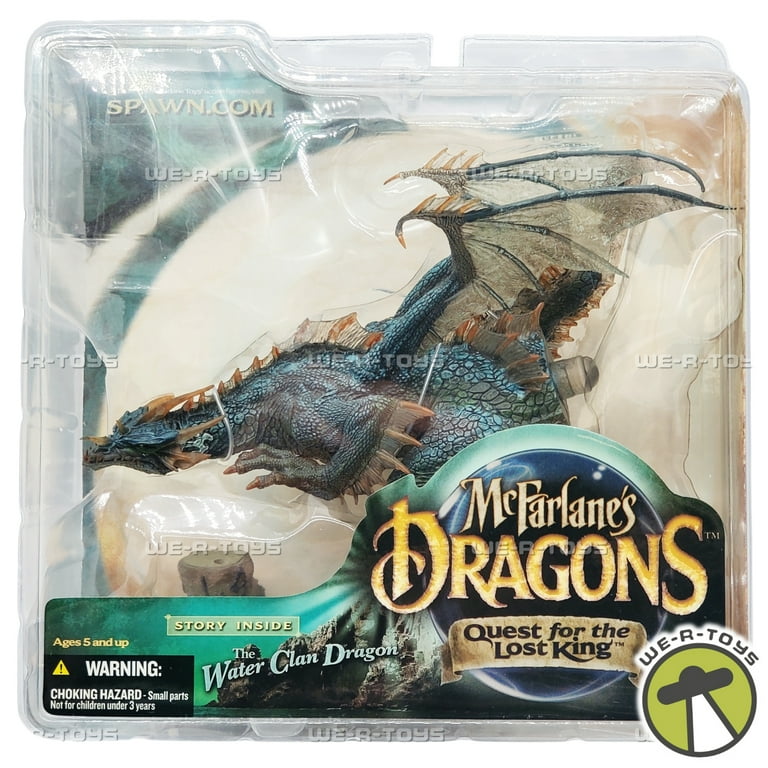 McFarlane's Dragons Quest for the Lost King The Water Clan Dragon