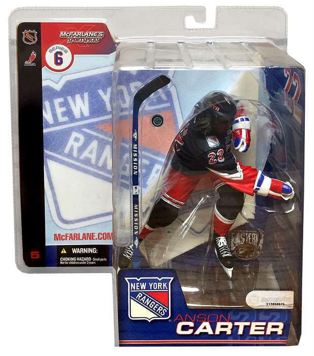 McFarlane's SportsPicks NHL Collection Series Anson Carter & the
