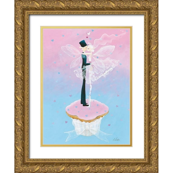 McFaul, Lorrie 19x24 Gold Ornate Wood Framed with Double Matting Museum Art Print Titled - Wedding Day